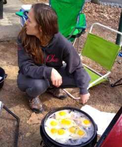 Camp Chef 12 Qt Seasoned Cast Iron Dutch Oven 44 81Nd4BfZY3L