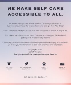 Brooklyn Botany Dead Sea Salt and Arabica Coffee Body Scrub 10 oz - Moisturizing and Exfoliating Body, Face, Hand, Foot Scrub - Fights Stretch Marks, Fine Lines, Wrinkles - Great Gifts for Women & Men 10 Ounce (Pack of 1) 25 81NdkqemrzL