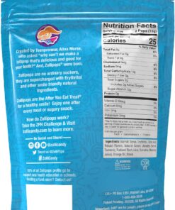 Alternative view of Zollipops Clean Teeth Lollipops, Anti Cavity, Sugar Free Candy for a Healthy Smile Great for Kids, Diabetics and Keto Diet, Natural Fruit Variety, 5.2oz (packaging may vary) 25 Count (Pack of 1)