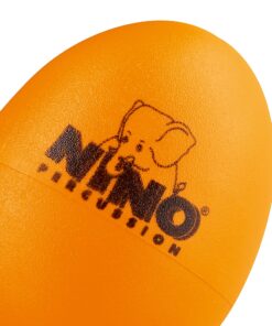 Nino Percussion Plastic Egg Shaker Set, 4 Pieces - For Classroom Music or Playing at Home, 2-YEAR WARRANTY (NINOSET540-2),Aubergine, Grass Green, Orange, Sky Blue Egg Shakers 4-Piece Aubergine, Grass Green, Orange, Sky Blue 11 81NeXdaUeSL