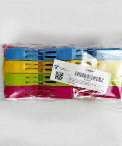 ESFUN 16 Pack Beach Towel Clips Holder for Pool Chairs on Cruise-Jumbo Size,Plastic Clothes Pegs Hanging Clip Clamps to Keep Your Towel from Blowing Away,Fashion Bright Color 16pcs 26 81Neny8rcSL