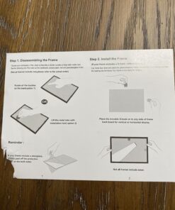 upsimples 8x10 Picture Frame, Display Pictures 5x7 with Mat or 8x10 Without Mat, Wall Hanging Photo Frame, Black, 1 Pack 31 81Nep77iQL