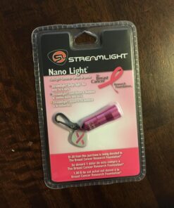 Streamlight 73003 Nano 10-Lumen Miniature Keychain LED Flashlight, Pink Single 26 81NetvKLisL