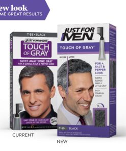 Just For Men Touch Of Gray Hair Color, Black Gray (6 Pack) 7 81NfadqrV3L
