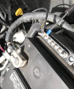 Blue Sea Systems 2314 100 Amp Mini BusBar with 5 screws and a cover 100a - 5 Screw With Cover 12 81NgQ23GDcL