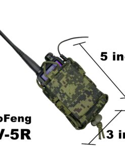 MOLLE Tactical Pouch Bag Radio Phone GPS Holster Holder BaoFeng Two-Way BF-F8HP UV-5R UV-82HP UV-5X3 UV-82C Garmin Retevis Motorola T460 T600 MR350R MH230R Midland Arcshell EMR pixel digital 11 81NgvQ7bmL