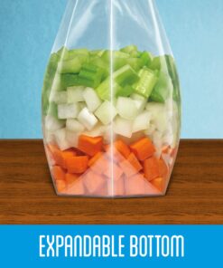 Ziploc Slider Freezer Bags with New Power Shield Technology, Quart, 34 Count, Pack of 3 (102 Total Bags) 34 Count (Pack of 3) 12 81NhVNkfEKL