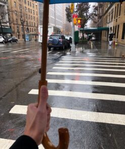 GustBuster Classic 48-Inch Automatic Golf Umbrella Black 5 81NhYyP2PDL