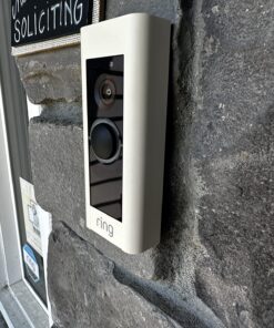 Ring Video Doorbell Pro – Upgraded, with added security features and a sleek design (existing doorbell wiring required) Doorbell only 36 81NhhGnOcVL