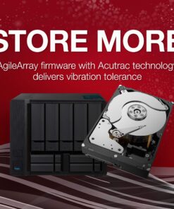 Seagate IronWolf 6TB NAS Internal Hard Drive HDD – 3.5 Inch SATA 6Gb/s 7200 RPM 256MB Cache for RAID Network Attached Storage (ST6000VN0033) 12 81NjqO0rKBL