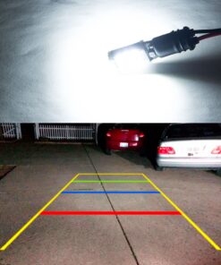 RAYHOO 1000 lumens Extremely Bright 921 912 LED Backup Light Bulbs Canbus Error Free T15 906 W16W socket 45pcs AK-4014 Chipsets, Only For Backup Reverse Lights, Xenon White 6000K, 2pcs 35 81NkwM8R3SL