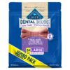 Blue Buffalo Dental Bones Large Natural Dental Chew Dog Treats, (50 lbs and up) 36-oz Bag Jumbo Pack Large Bones (For Dogs 50+ lbs) 36 Ounces (Pack of 1) 41 81NlKTdbXcL