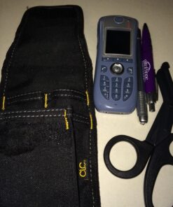 Custom Leathercraft CLC 1104 Construction Multi-Purpose Poly Tool Holder, Cell Phone Holder 1 89 81Nm5G72TOL