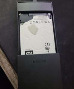 UGREEN USB C Hard Drive Enclosure USB C 3.1 Gen 2 to SATA Adapter for 2.5" SATA SSD HDD 6Gbps High-Speed Support UASP SATA III Compatible with MacBook Pro Air WD Seagate Toshiba Samsung Hitachi 42 81NmrXH3TnL