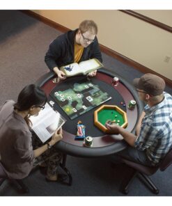 12-inch Felt-Lined Wooden Dice Trays by Wiz Dice (Octagon) 9 81NnJOJAn1L