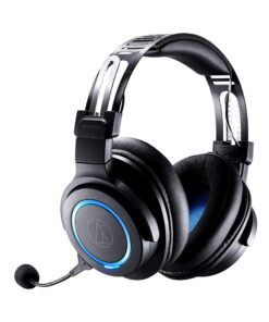 Audio-Technica ATH-G1WL Premium Wireless Gaming Headset for Laptops, PCs, & Macs, 2.4GHz, 7.1 Surround Sound Mode, USB Type-A, Black, Adjustable 13 81No6G8DnwL