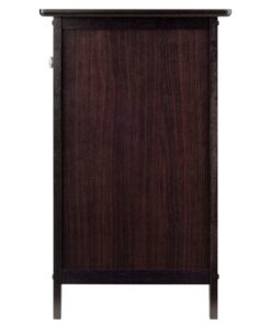 Winsome Eugene Accent Table, 18.9 inches, Espresso 39 81No9m33HdL
