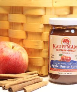 Kauffman's Fruit Farm Homemade Apple Butter Spread, Original, 8.5 Oz. (Pack of 2) With Sugar & Spice 8.5 Ounce (Pack of 2) 10 81Nq20ng4L