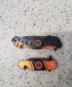 TAC-FORCE Spring Assisted Opening EMT EMS ORANGE Rescue Folding Pocket Knife 25 81Ns9jPHvuL