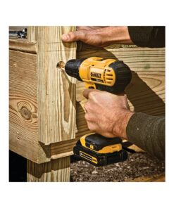 DEWALT 20V MAX Cordless Drill and Impact Driver, Power Tool Combo Kit with 2 Batteries and Charger, Yellow/Black (DCK240C2) Impact Driver/Drill Combo Only 35 81NsslJSJQL