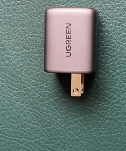 UGREEN 30W USB C Charger, Nexode Foldable GaN PPS Compact Fast Wall Charger Block, USB-C Power Adapter for iPhone 15 Pro Max/14/13, Galaxy S23 (Black) Black 55 81NsukRduUL