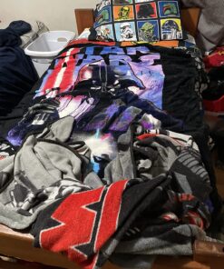 Northwest Star Wars Micro Raschel Throw Blanket, 46" x 60", Darth Night 18 81Nt7Cqb2DL