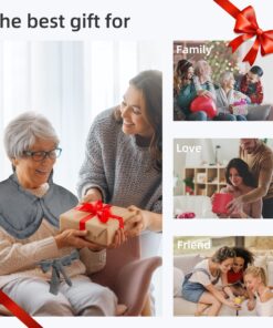 Snailax Heating Pad for Back Pain Relief, Electric Large Heating Pad for Neck and Shoulders,Cramps, Neck Warmer Weighted Wearable Back Heated Wrap, 6 Heat Settings & Auto Shut Off, Washable,Gifts 24" x 33"Gray 56 81NtcLYB9HL