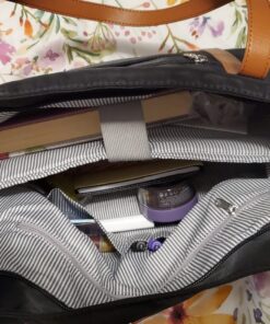 Tote Bag for Women, Bags for Women Teacher Work 15.6 Laptop Bags Beach Handbag Black 38 81NtfQOW3pL