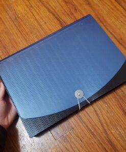 Smead Poly Frequency Expanding File, 12 Pockets, Flap and Cord Closure, Letter Size, Blue/Black (70863) 26 81Nu3MuoNmL