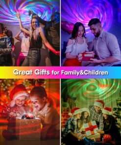 Star Projector Galaxy Projector, Happy Birthday Decorations Gift Night Light with Remote Nebula Starry Light Projector Twinkling Ceiling Stars Projection for Home Gaming Bedroom Kids Room Decor Lights DQ-M2 23 81Nu4Hd17TL