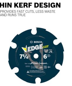 Bosch CB704FC 7-1/4 In. 4 Tooth Edge Diamond-Impregnated Carbide-Tipped Saw Blade 12 81NwMrRspHL