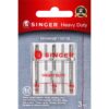 SINGER Sewing Machine Needles, 1-Pack, Size 18 3/Pkg Set of 3, Size 110/18 7 81NwRKlrsOL
