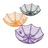 Fun Express Plastic Spider Web Spiderweb Halloween Candy Bowls - 3 Piece Set 1