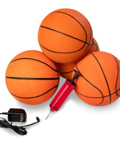 Triumph Sports Big Shot II Double Shootout Basketball Game - LED Scorer - 8 Game Modes - 4 Basketballs , 80.5”L X 47.5”W X 81”H 40 81NxERP0i4L