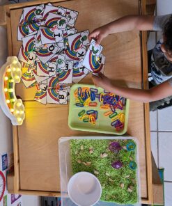 Learning Resources Handy Scoopers - 4 Pieces, Ages 3+ Toddler Learning Toys, Fine Motor and Sensory Toys, Sand Box Toys for Toddlers, Kid Tweezers 19 81NxhoSS0WL