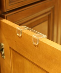Alternative view of Deco Brothers Over Cabinet Door Organizer, Silver