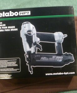 Metabo HPT Brad Nailer Kit | Pro Preferred Brand of Pneumatic Nailers | 18 Gauge | Accepts 5/8 to 2-Inch Brad Nails | Ideal for Trim Work, Furniture Building & Other Finish Applications | NT50AE2 NT50AE2 Only 37 81NyRn4P7gL