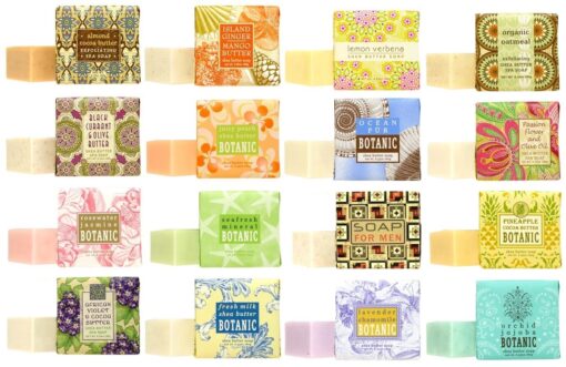 Greenwich Bay Trading Company Soap Sampler 16 pack of 1.9oz bars - Bundle 16 items Almond 1.9 Ounce (Pack of 16)