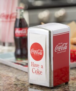 TableCraft Coca-Cola CC342 Drink Coca-Cola Napkin Dispenser,Red,Small 15 81Nz2FSDqNL