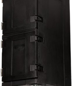 Alternative view of Carlisle FoodService Products Cateraide Insulated Front Loading Food Pan Carrier Double Carrier with Casters and Handles for Catering, Events, And Restaurants, Plastic, 10 Full Pans, Black