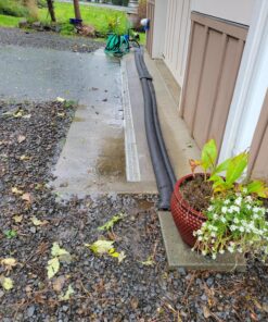 PIG Home Solutions Water Barrier - Sandless Sandbags for Flooding - 2 Pack - 10'L x 6.5"W x .25"H Water Diverter - PM50417 10' L (2-Pack) 5 81NziV434L