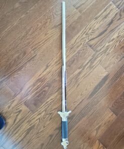 PHYSKOW Premium Extendable Chinese Taichi Sword with Free Luxury Red Sword Tassel and PU Leather Bag 38.00"/96cm 15 81NzrR7u68L