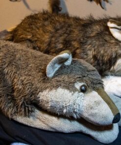 Wild Republic Jumbo Wolf Plush, Giant Stuffed Animal, Plush Toy, Gifts for Kids, 30 Inches Single 54 81O0n1RKpLL
