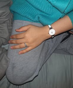 Anne Klein Women's Genuine Diamond Dial Bangle Watch White/Rose Gold 19 81O2Q3c6TmL