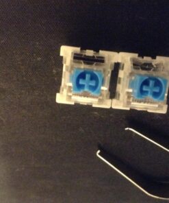 HUO JI Z88 Z-88 RGB Mechanical USB Gaming Keyboard, Blue Switch , LED Backlit, Water Resistant, Compact 81 Keys Anti-Ghosting for Mac, PC, White 81 keys, blue switch 33 81O2Qjk9CjL