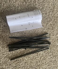 Amazon Basics Easel Stand, Instant Floor Poster, Lightweight, Collapsible and Portable with Tripod Base, Black Steel(supports 5 pounds) 29 81O2VVUvseL