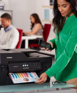 Brother MFC-J6530DW All-in-One Color Inkjet Printer, Wireless Connectivity, Automatic Duplex Printing, Amazon Dash Replenishment Ready 10 81O2ZoMaXdL