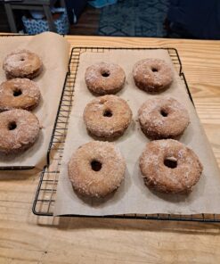 Wilton Non-Stick 6-Cavity Donut Baking Pans, 2-Count Gray Donut Pans 34 81O2hBaRTL