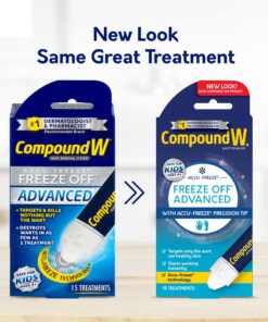 Compound W Freeze Off Advanced Wart Remover with Accu-Freeze, Multicolor, 1 Count 22 81O3BBWGhL