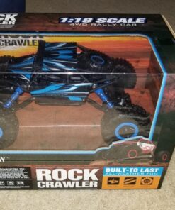 Click N' Play Remote Control Car 4WD Off Road Rock Crawler Vehicle 2.4 GHz, Blue 29 81O45miVZVL